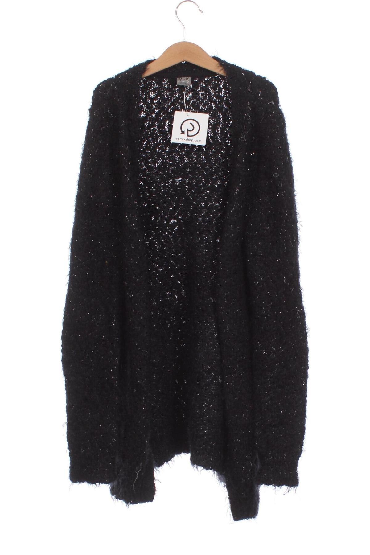Pulover cu nasturi pentru copii Y.F.K., Mărime 12-13y/ 158-164 cm, Culoare Negru, Preț 11,97 Lei