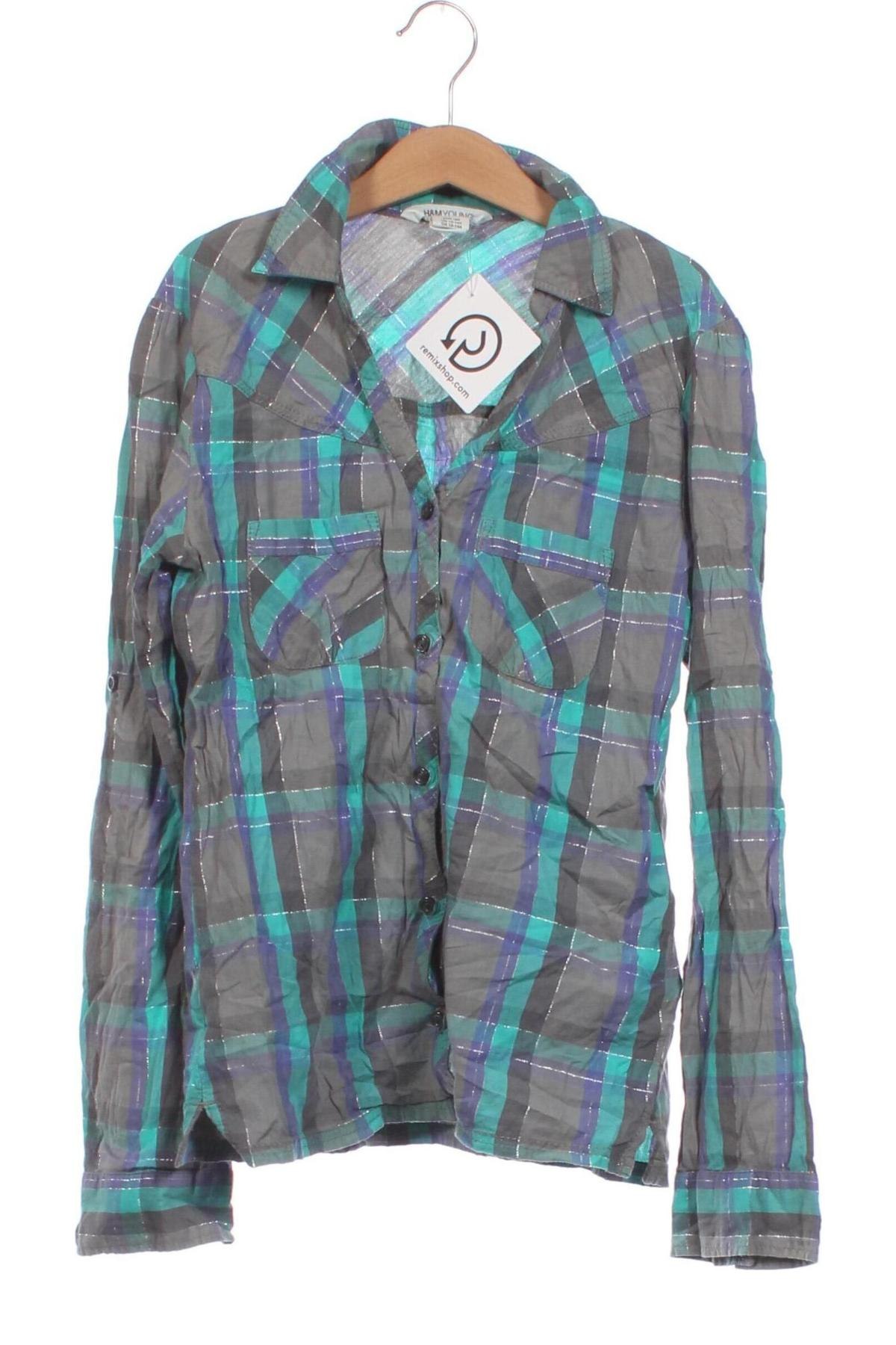 Детска риза H&M, Размер 12-13y/ 158-164 см, Цвят Многоцветен, Цена 17,00 лв.
