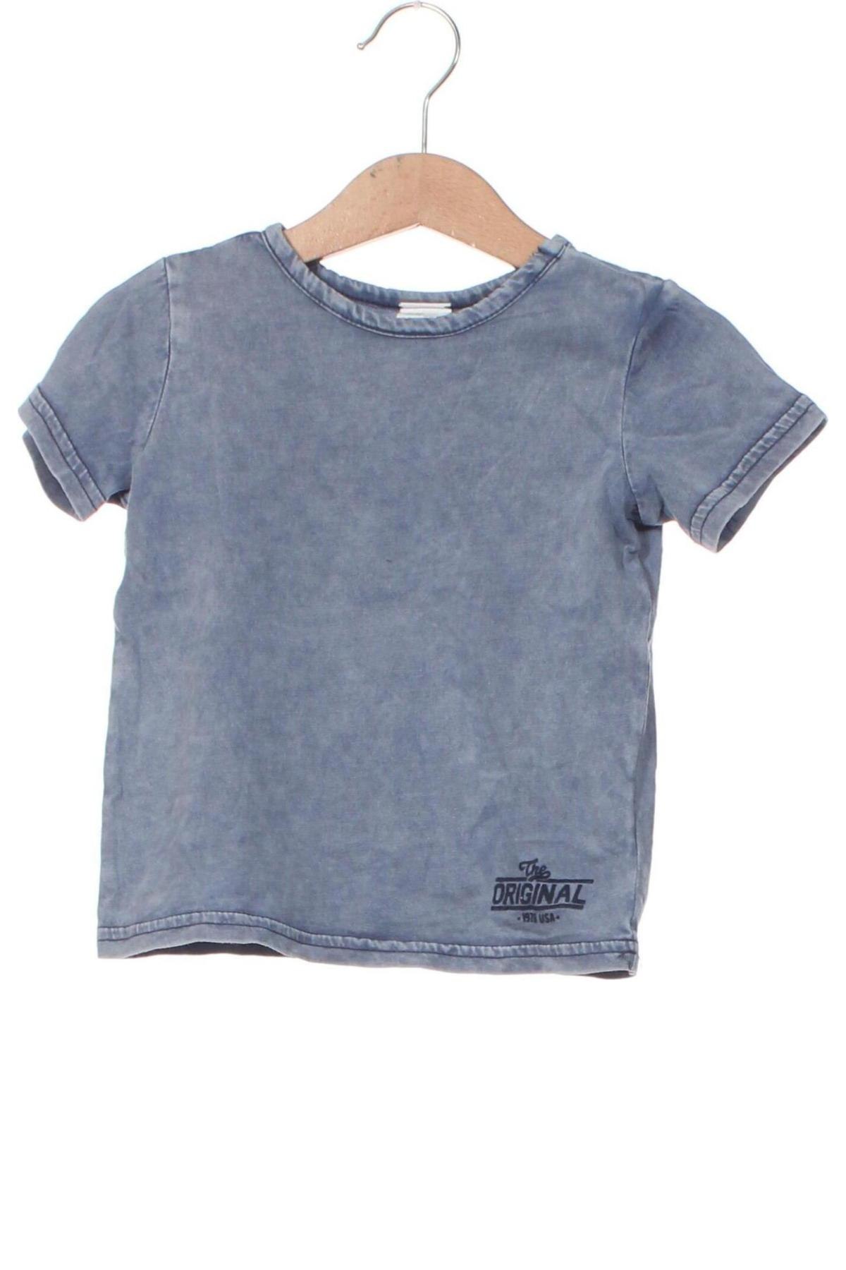 Kinder T-Shirt H&M, Größe 9-12m/ 74-80 cm, Farbe Blau, Preis € 15,79