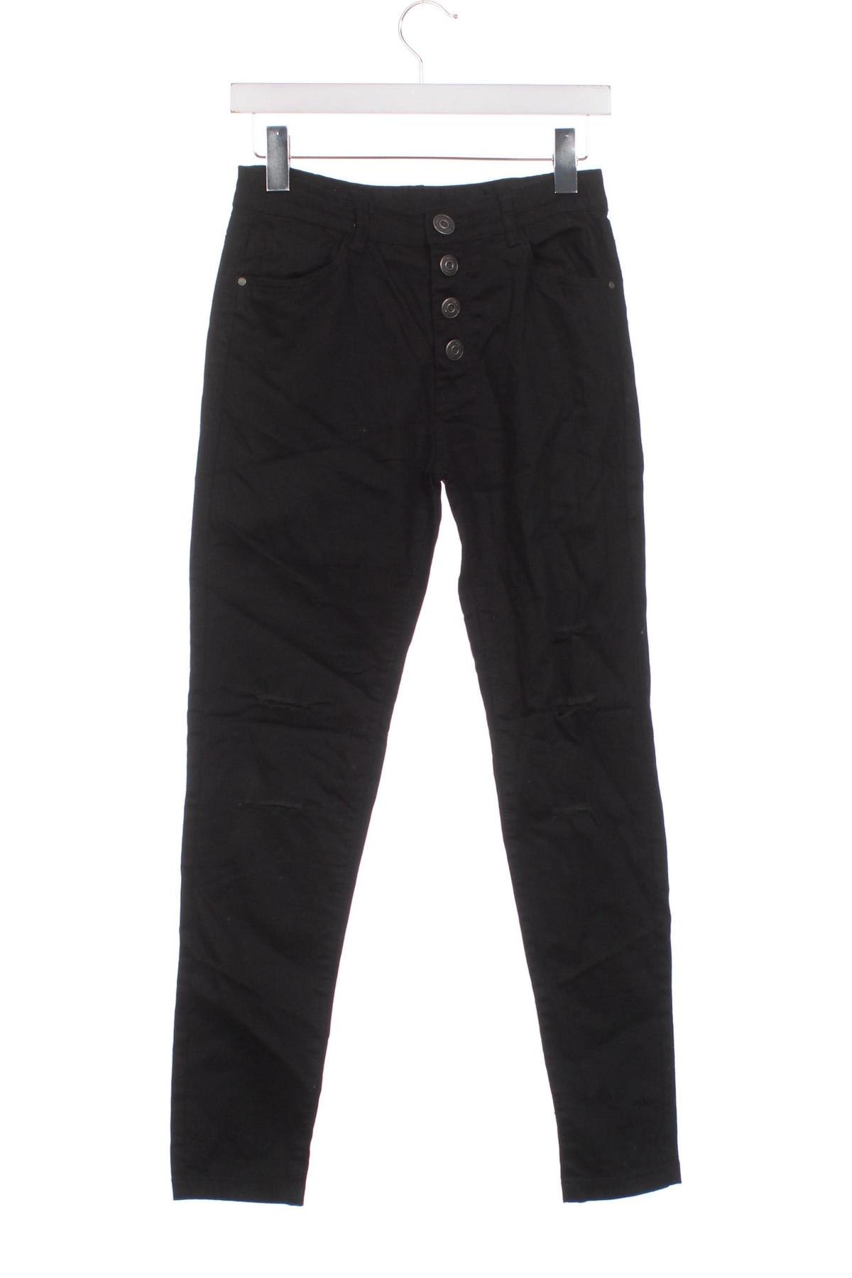 Detské džínsy , Veľkosť 15-18y/ 170-176 cm, Farba Čierna, Cena  3,18 €