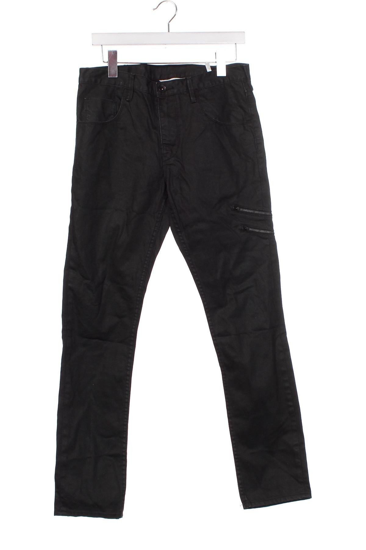Pantaloni pentru copii H&M, Mărime 15-18y/ 170-176 cm, Culoare Negru, Preț 18,92 Lei
