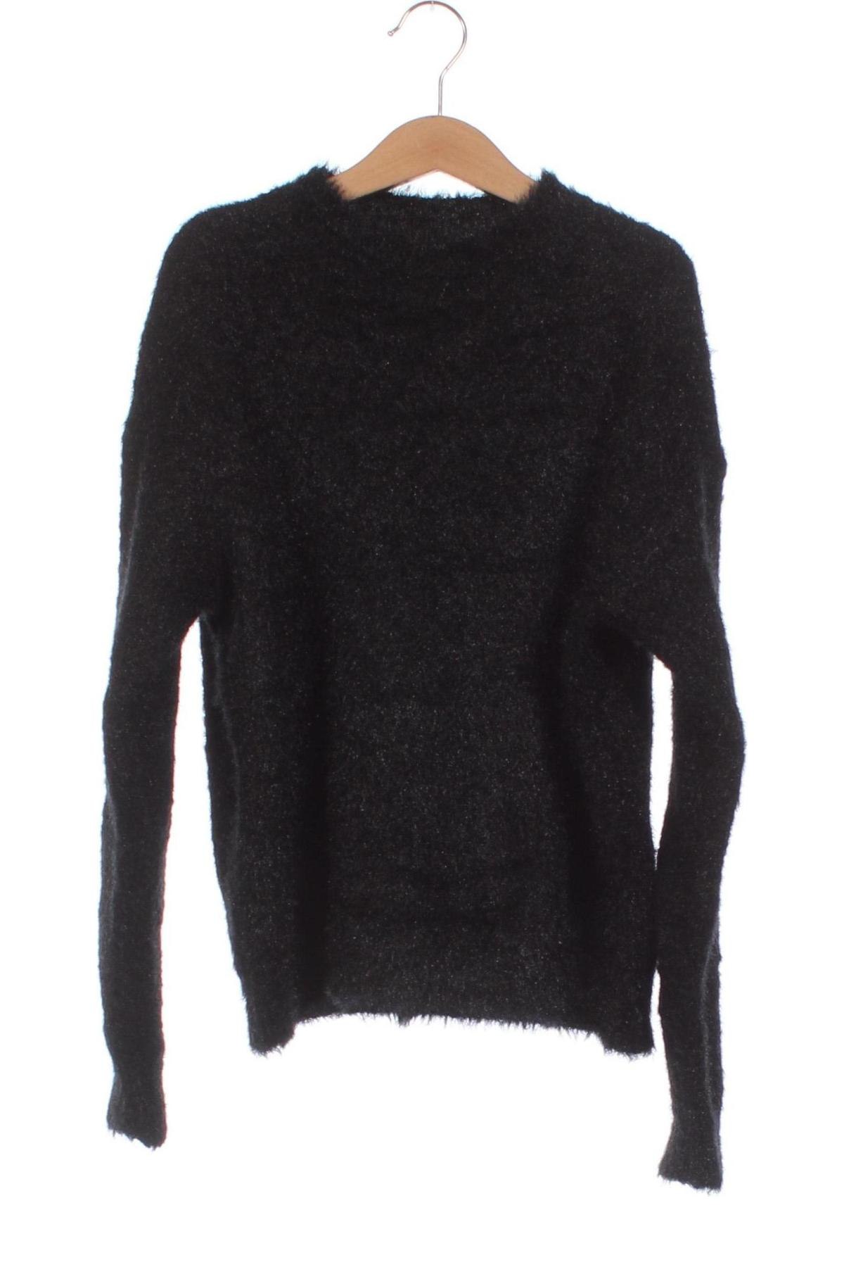 Детски пуловер Kiabi, Размер 11-12y/ 152-158 см, Цвят Черен, Цена 9,60 лв.