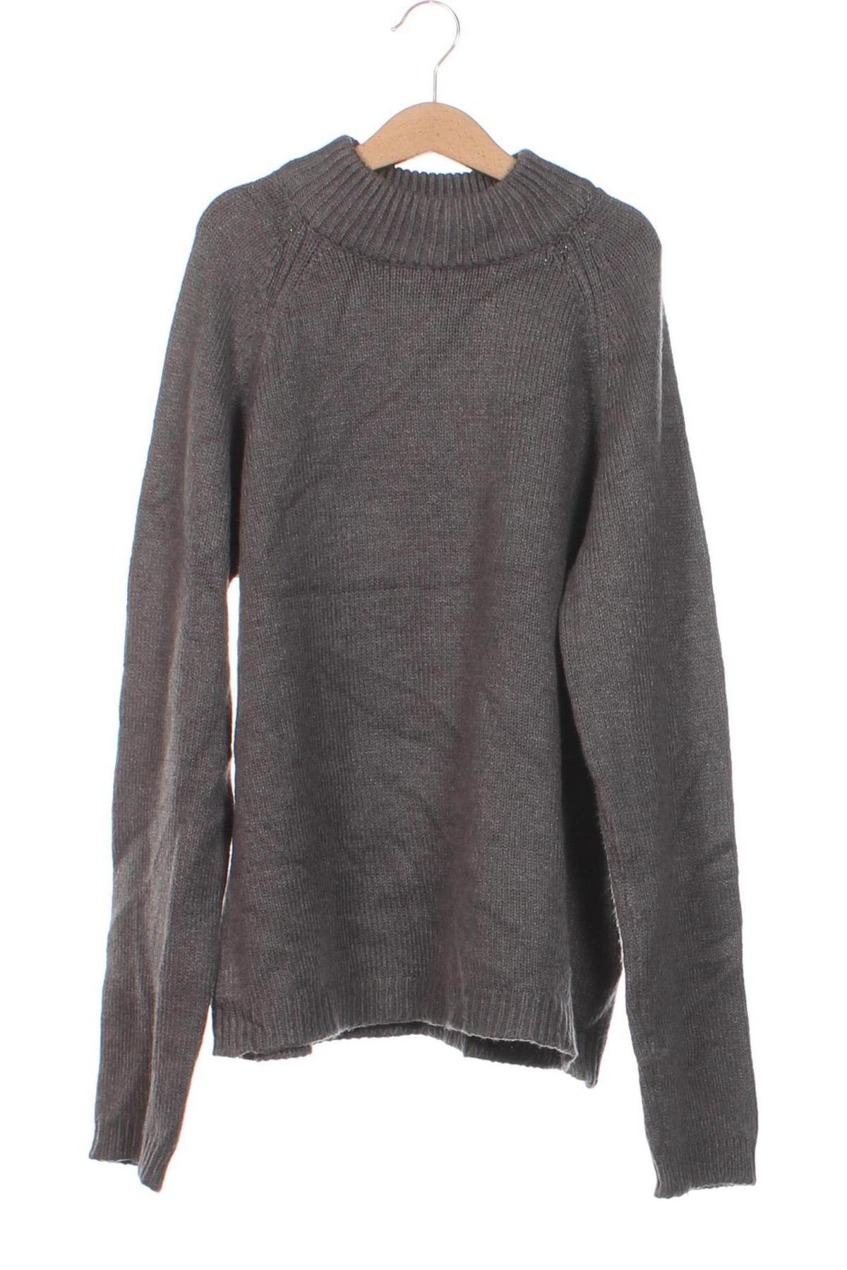 Детски пуловер Zara, Размер 13-14y/ 164-168 см, Цвят Сив, Цена 8,70 лв.