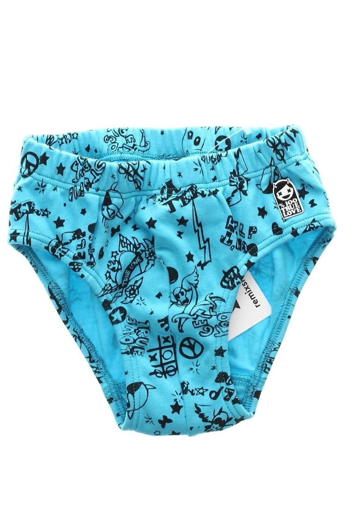 Dětské spodní prádlo, Velikost 2-3y/ 98-104 cm, Barva Modrá, Cena  187,00 Kč