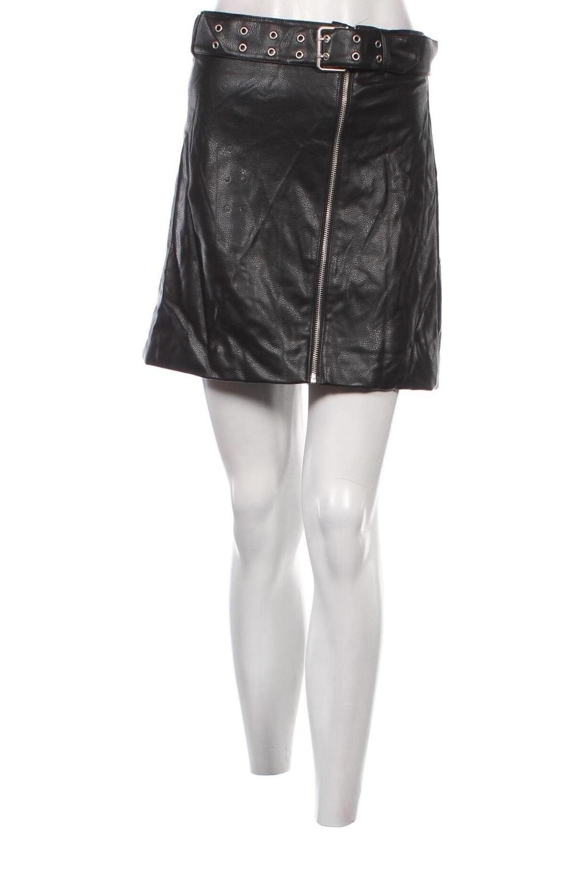 Kožená sukňa  H&M Divided, Veľkosť M, Farba Čierna, Cena  1,97 €