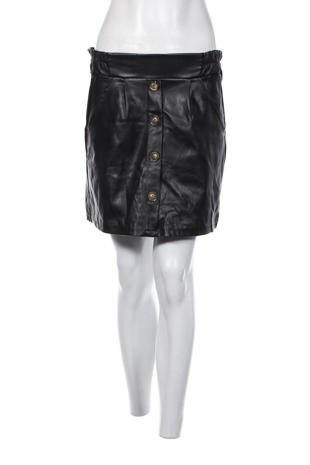 Δερμάτινη φούστα Today, Μέγεθος S, Χρώμα Μαύρο, Τιμή 3,95 €