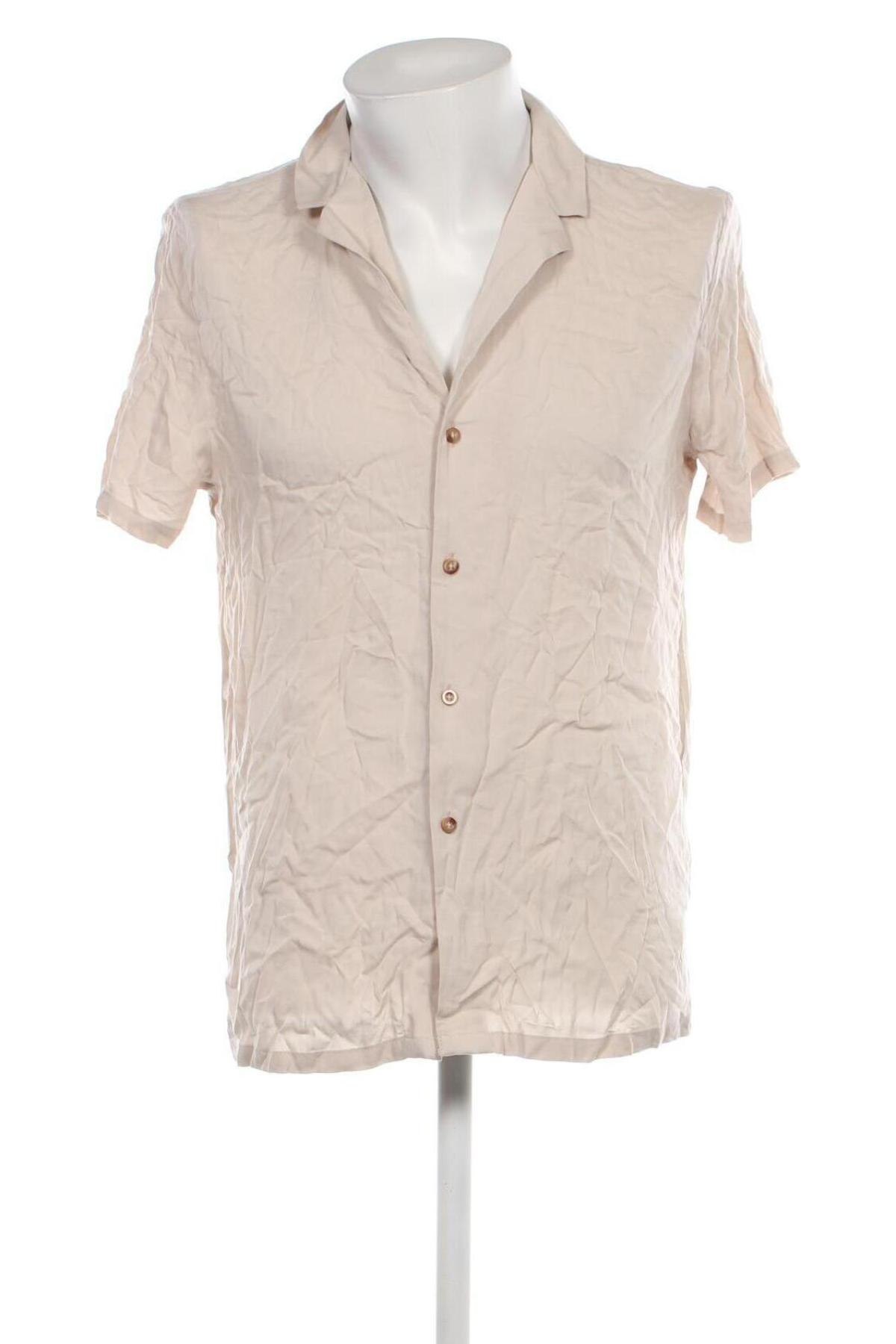 Ανδρικό πουκάμισο ASOS, Μέγεθος XS, Χρώμα  Μπέζ, Τιμή 4,82 €