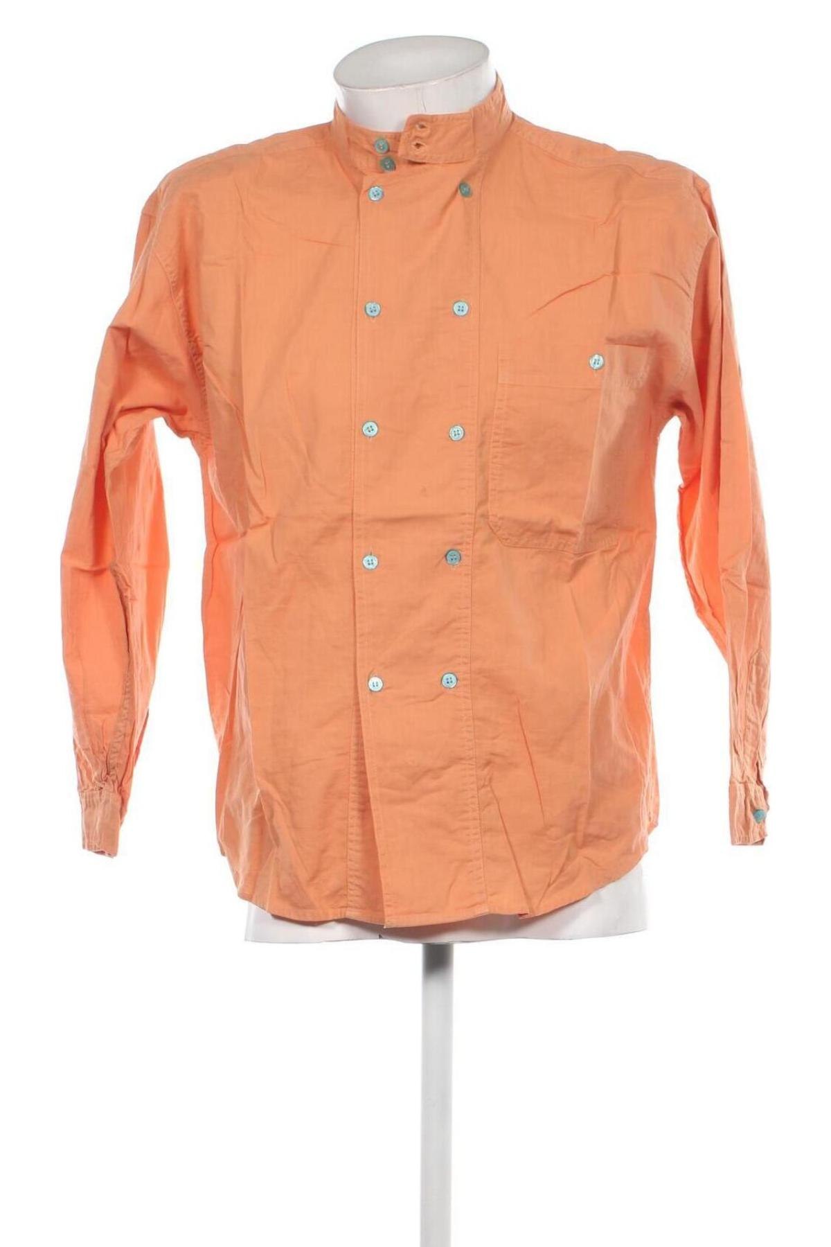 Ανδρικό πουκάμισο Friends, Μέγεθος M, Χρώμα Πορτοκαλί, Τιμή 12,99 €