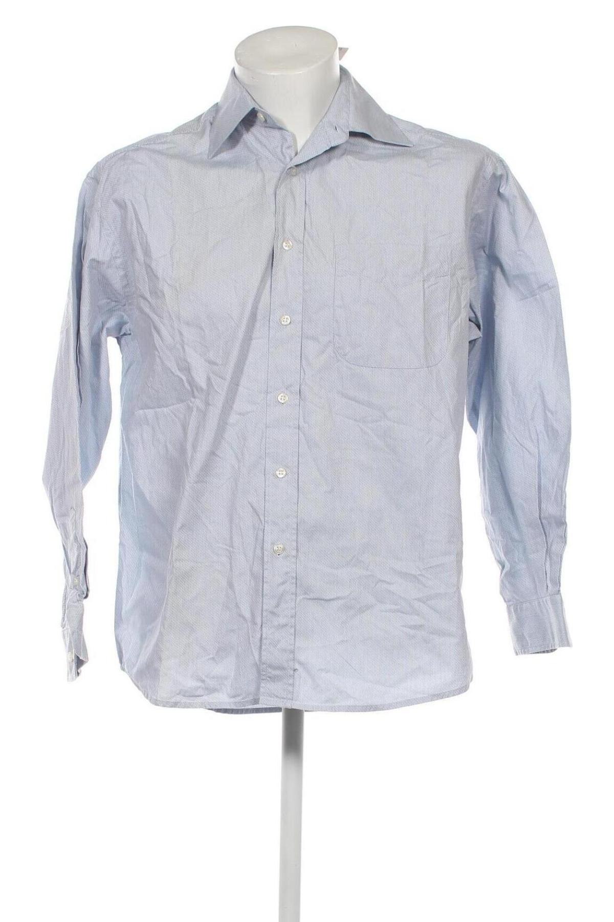 Ανδρικό πουκάμισο Giovanni, Μέγεθος M, Χρώμα Μπλέ, Τιμή 16,08 €