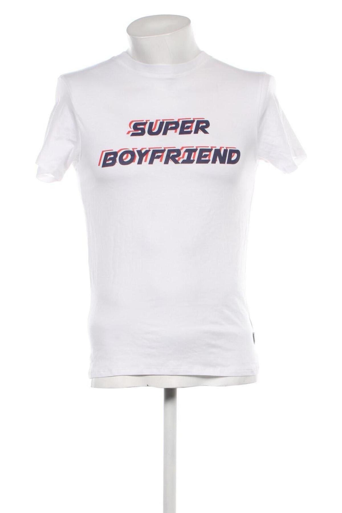 Herren T-Shirt Undiz, Größe XS, Farbe Weiß, Preis 6,96 €