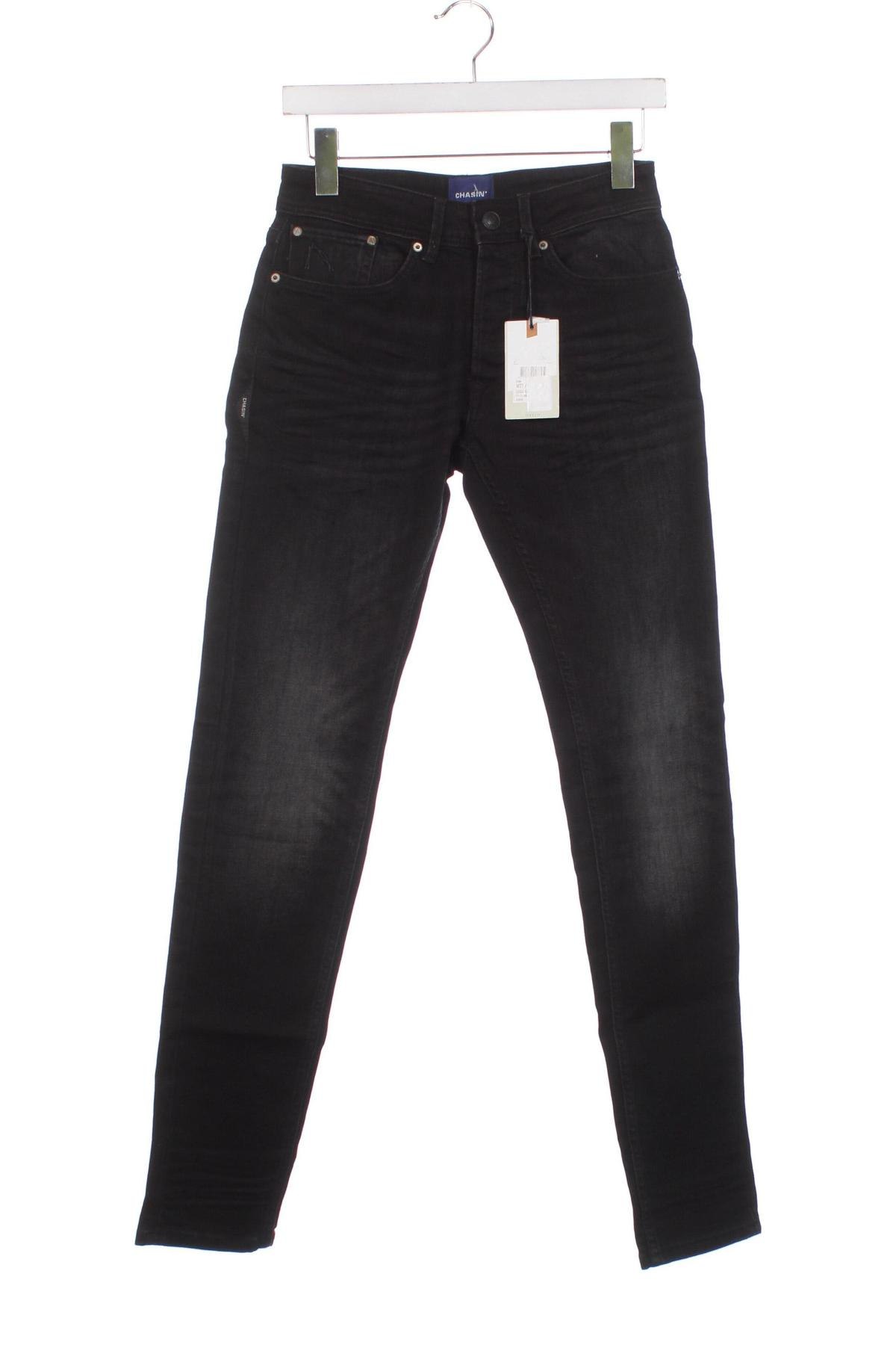 Herren Jeans Chasin', Größe XS, Farbe Schwarz, Preis 13,28 €
