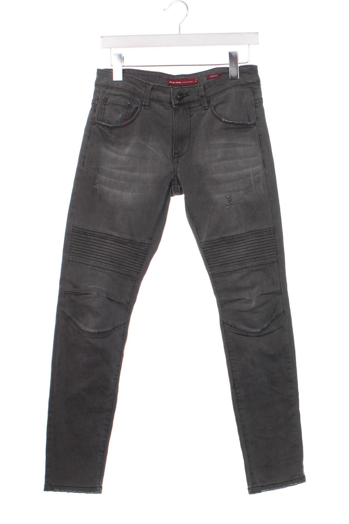 Herren Jeans Clayton, Größe S, Farbe Grau, Preis € 5,05