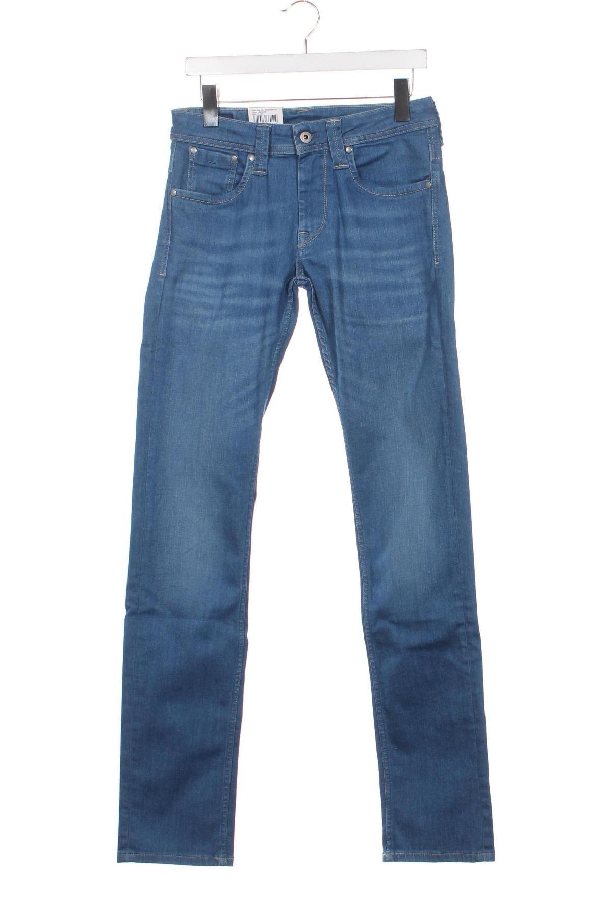 Мъжки дънки Pepe Jeans, Размер XS, Цвят Син, Цена 70,84 лв.