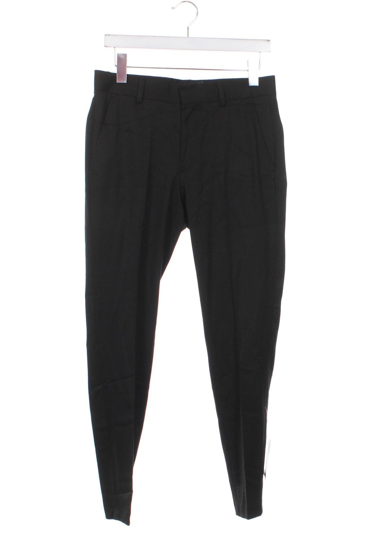 Pantaloni de bărbați ASOS, Mărime S, Culoare Negru, Preț 22,89 Lei