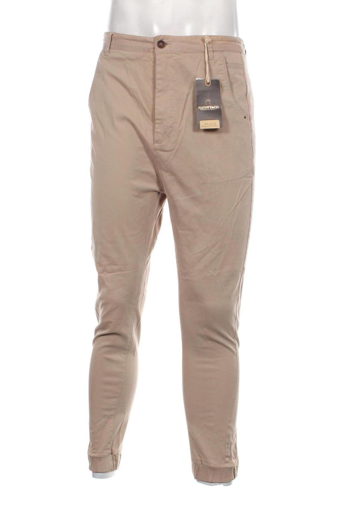 Мъжки панталон Alcott, Размер M, Цвят Бежов, Цена 13,34 лв.
