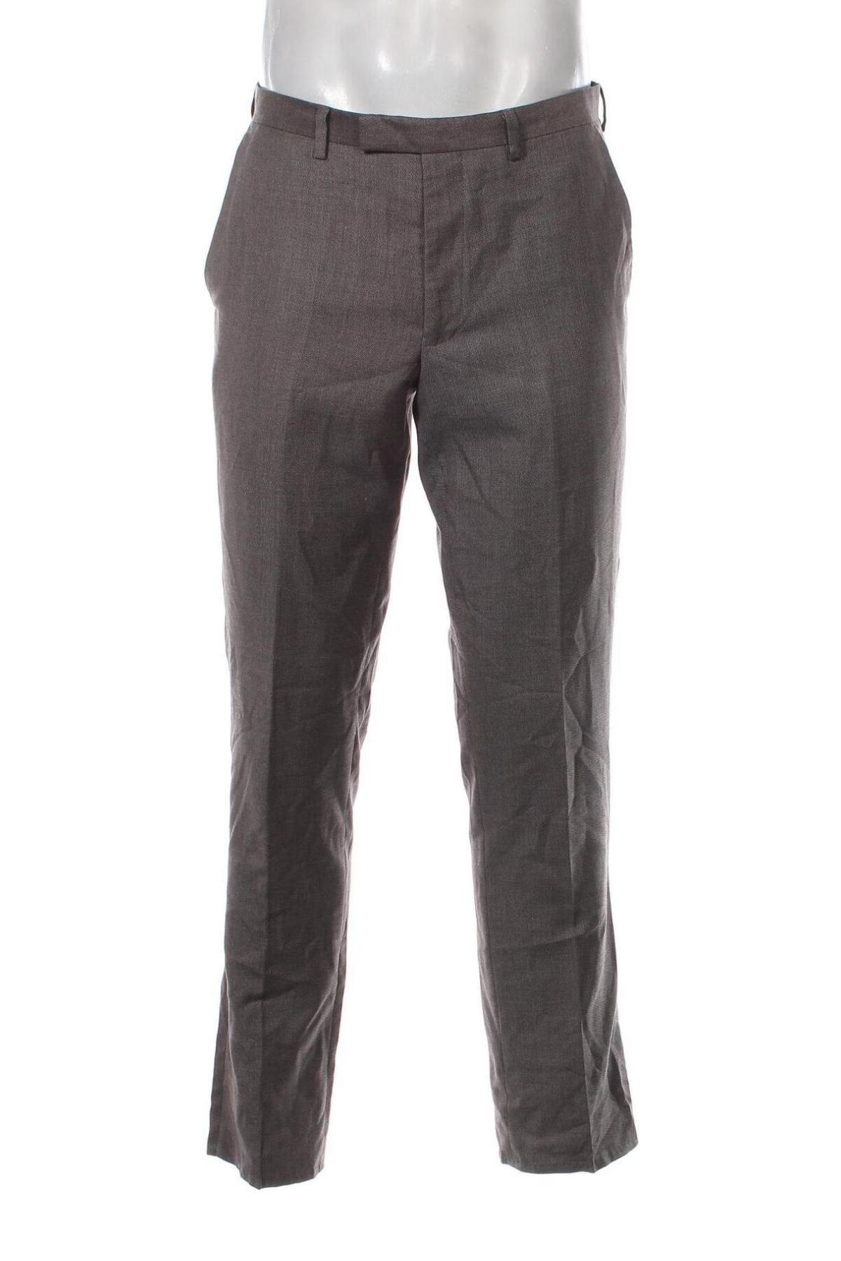 Pantaloni de bărbați Burton of London, Mărime M, Culoare Gri, Preț 12,40 Lei