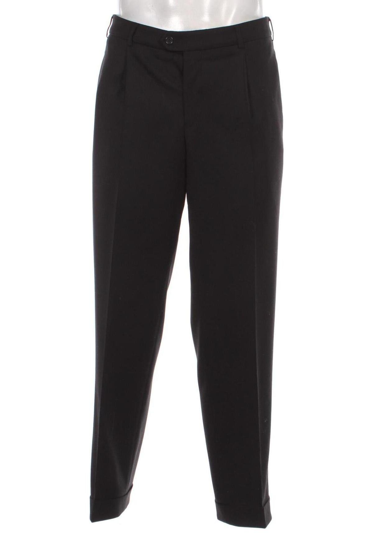 Мъжки панталон Eurex by Brax, Размер L, Цвят Черен, Цена 44,00 лв.
