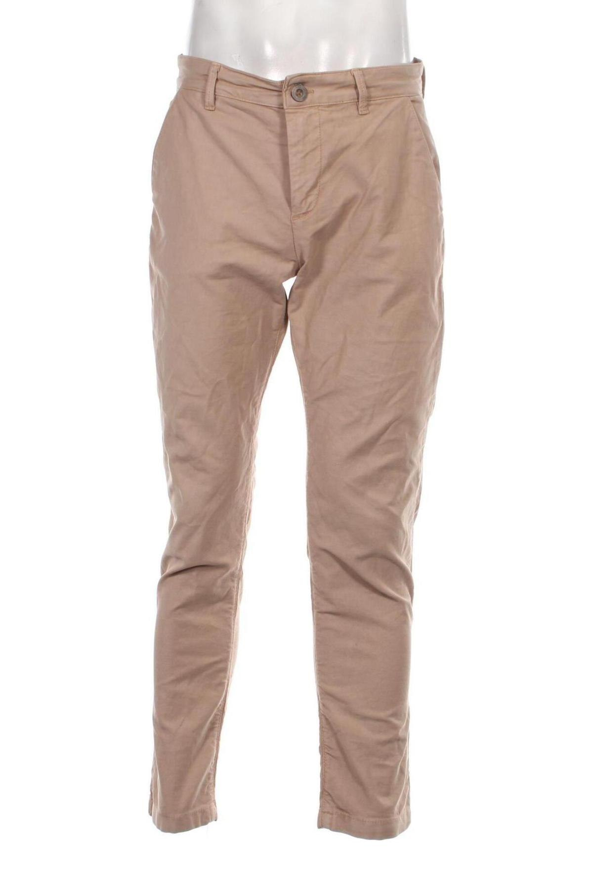 Pantaloni de bărbați La Martina, Mărime M, Culoare Bej, Preț 628,29 Lei