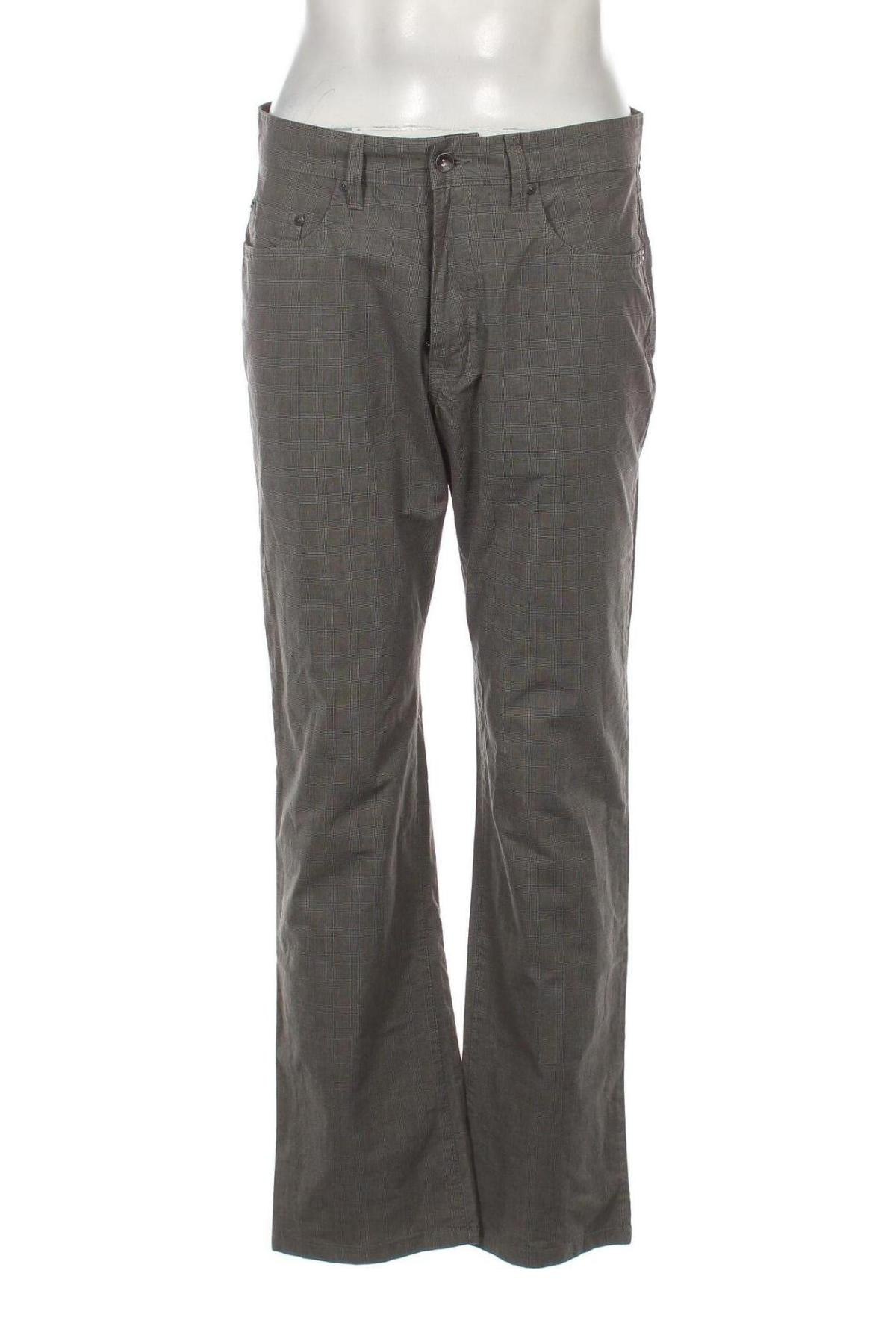 Pantaloni de bărbați Mac, Mărime L, Culoare Gri, Preț 30,39 Lei