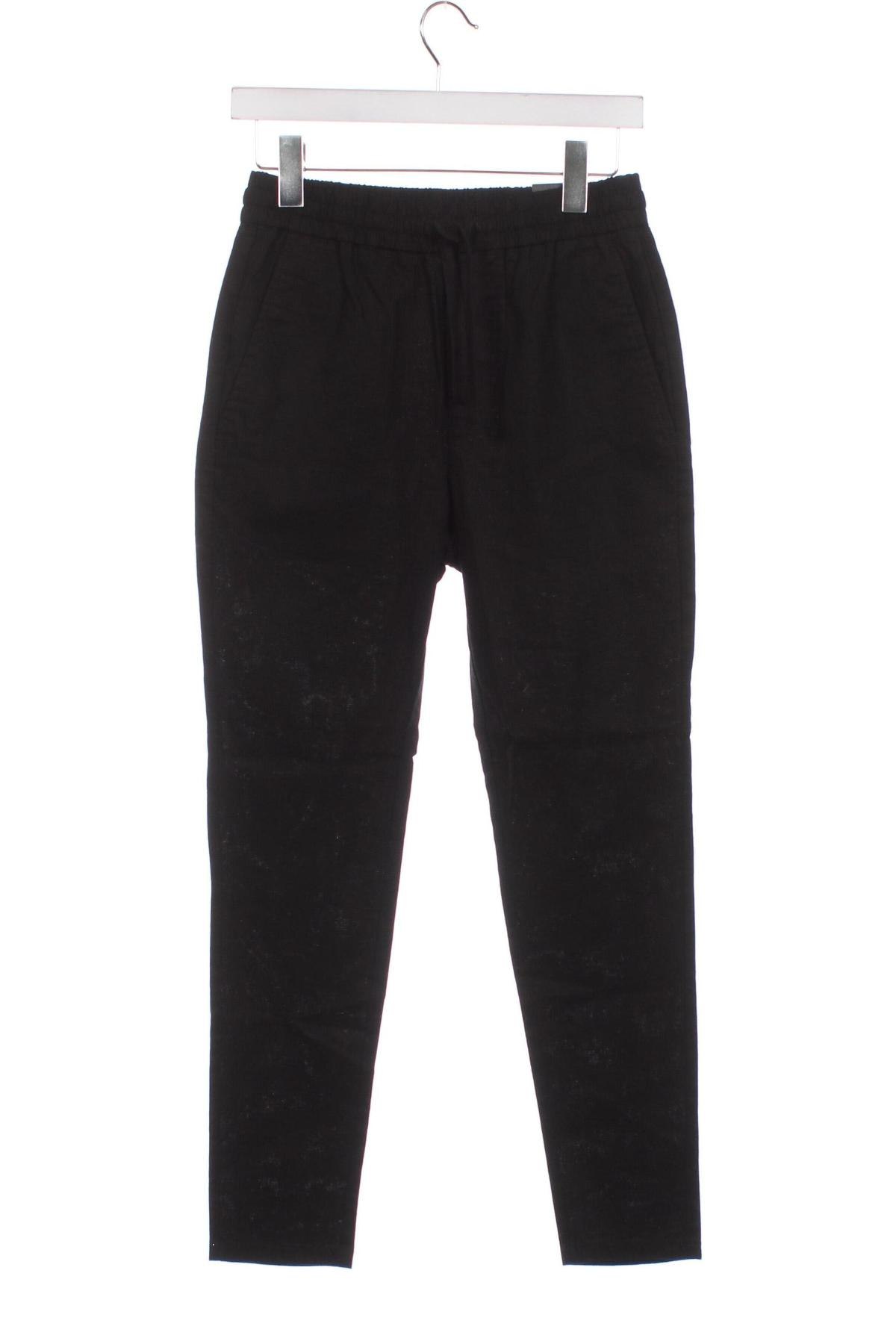 Мъжки панталон Only & Sons, Размер XS, Цвят Черен, Цена 22,54 лв.