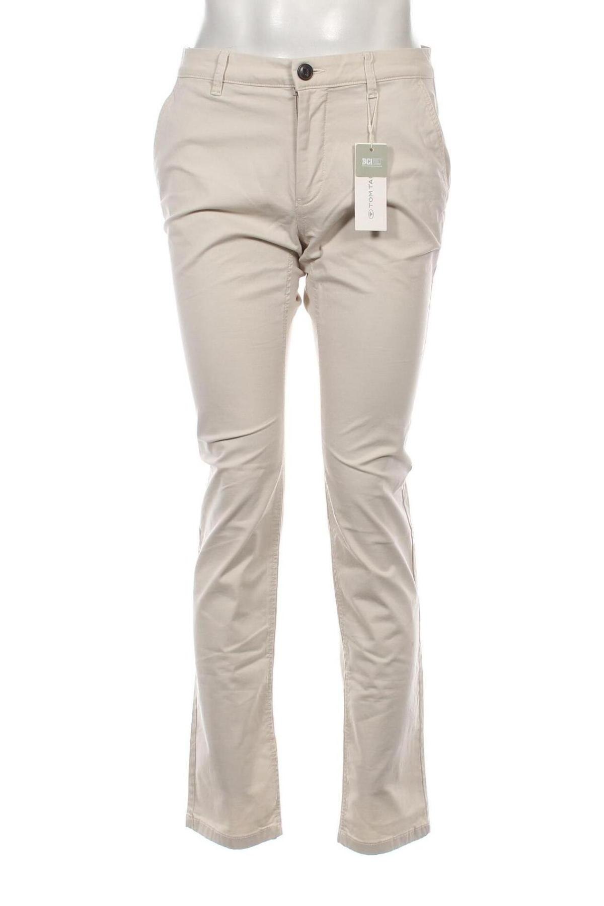 Ανδρικό παντελόνι Tom Tailor, Μέγεθος S, Χρώμα  Μπέζ, Τιμή 14,35 €