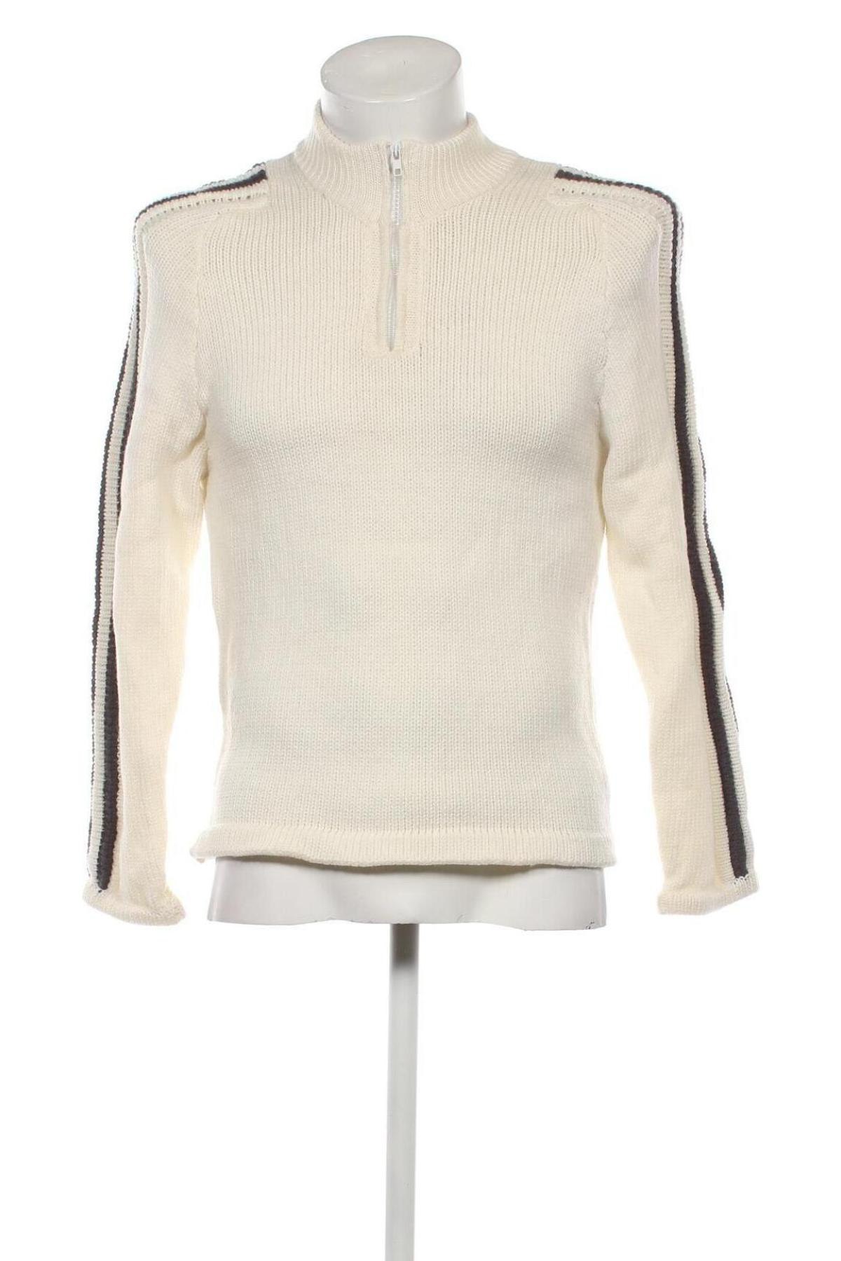 Ανδρικό πουλόβερ, Μέγεθος S, Χρώμα Εκρού, Τιμή 4,98 €