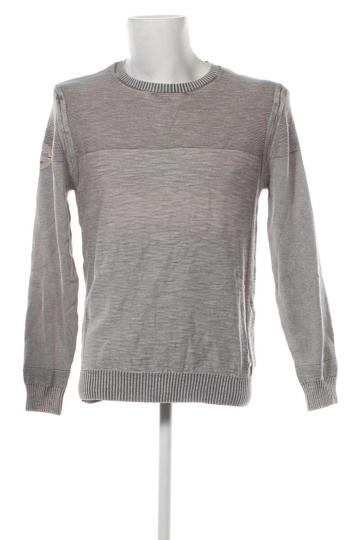 Ανδρικό πουλόβερ Engbers, Μέγεθος S, Χρώμα Γκρί, Τιμή 10,69 €