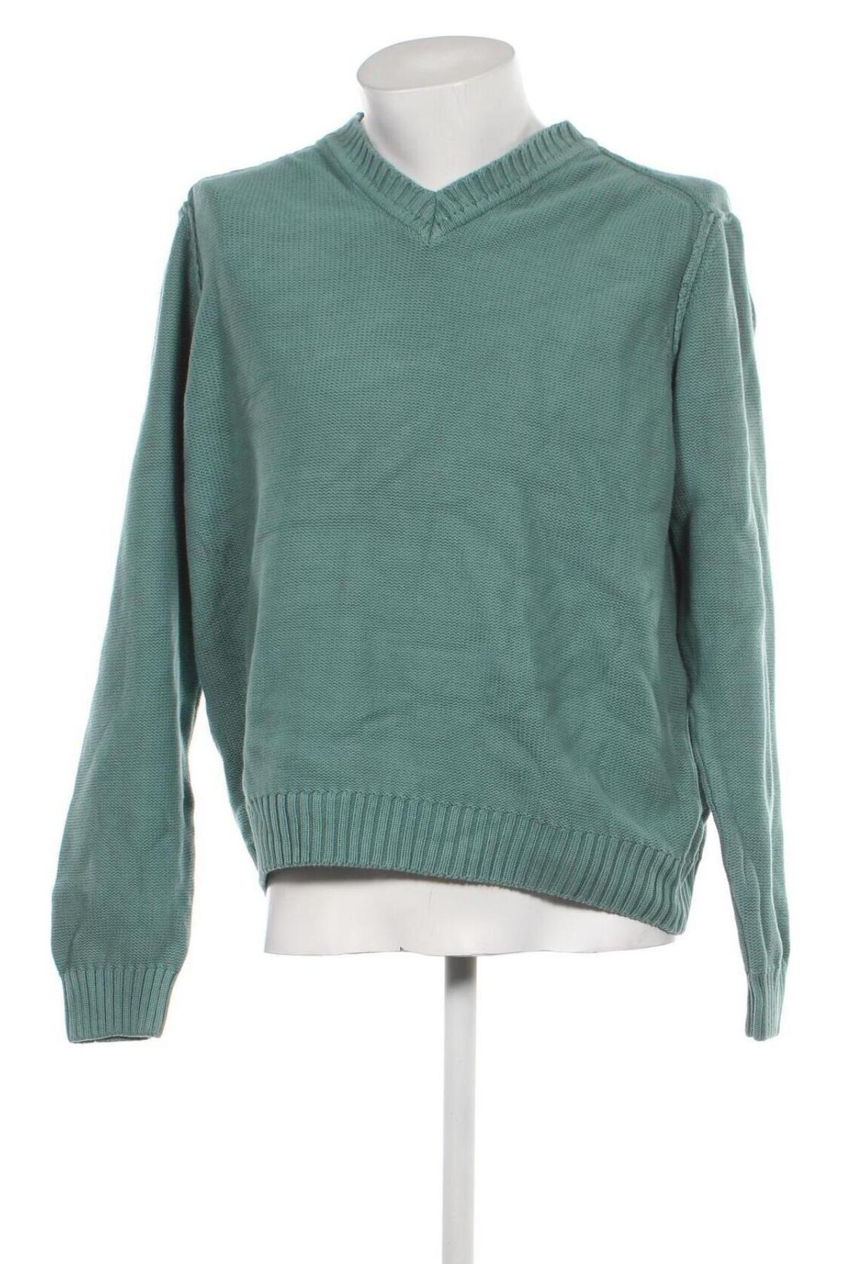 Мъжки пуловер Mey & Edlich, Размер XL, Цвят Зелен, Цена 13,20 лв.
