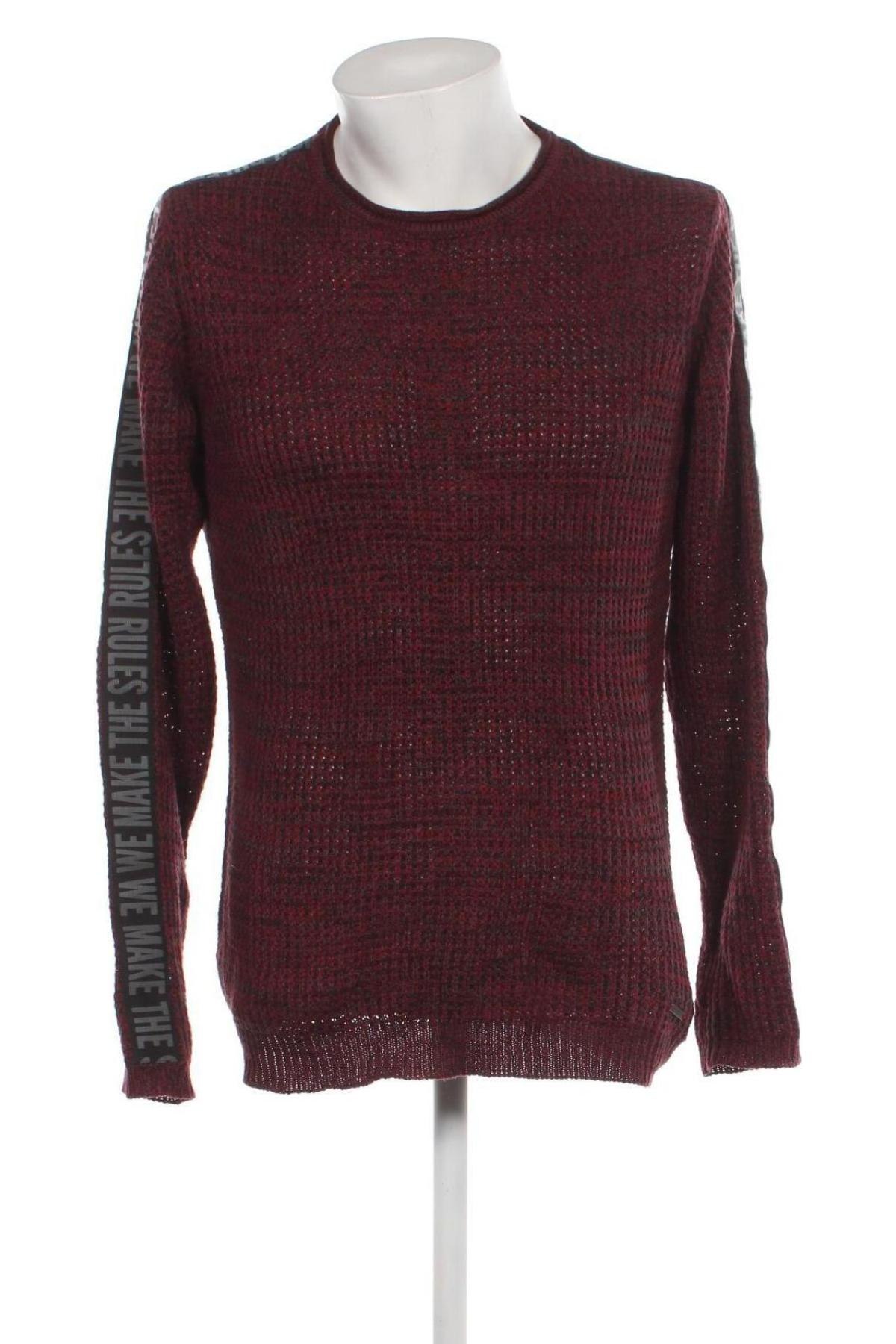 Мъжки пуловер Stitch & Soul, Размер S, Цвят Червен, Цена 5,80 лв.