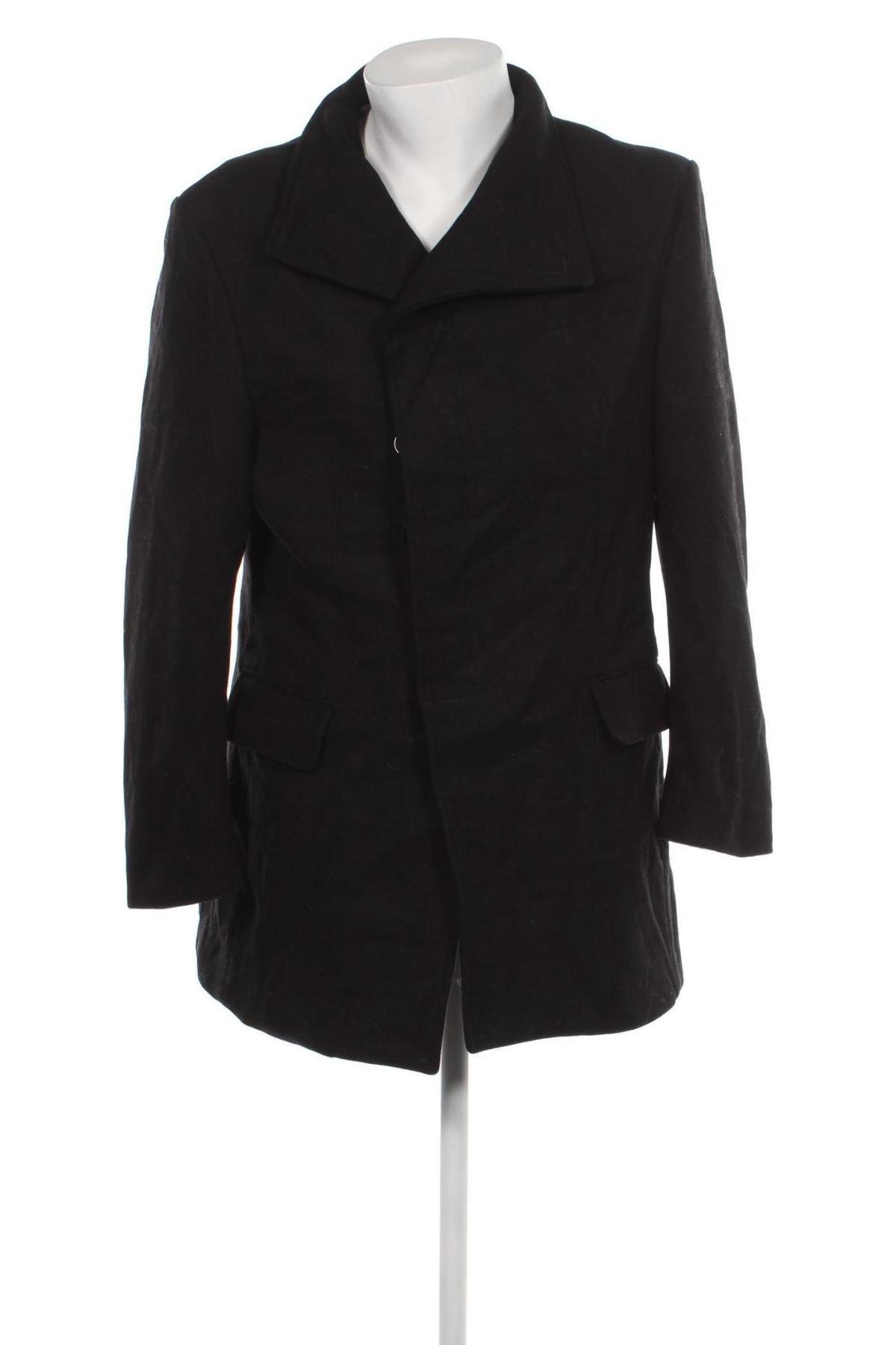 Мъжко палто Allthemen, Размер L, Цвят Черен, Цена 22,05 лв.