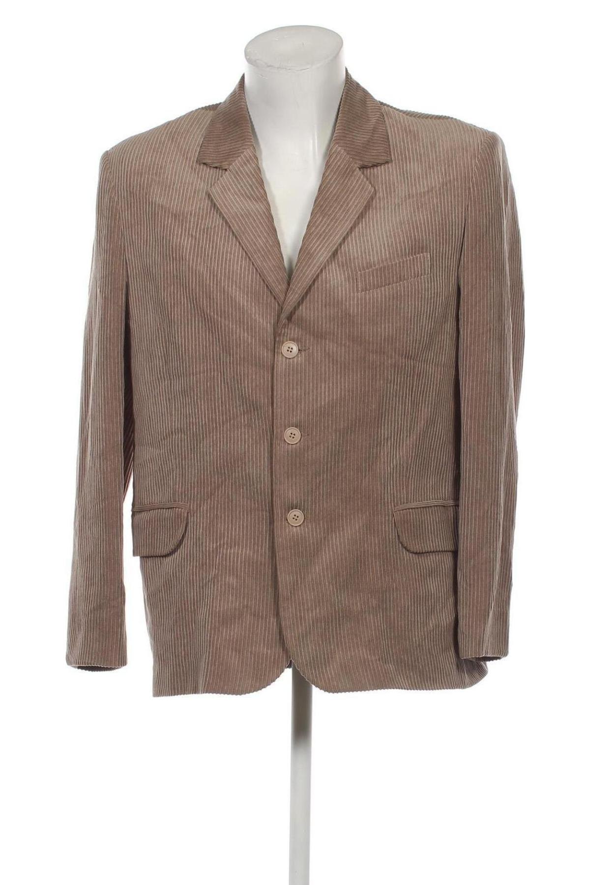 Herren Sakko, Größe L, Farbe Beige, Preis 2,45 €