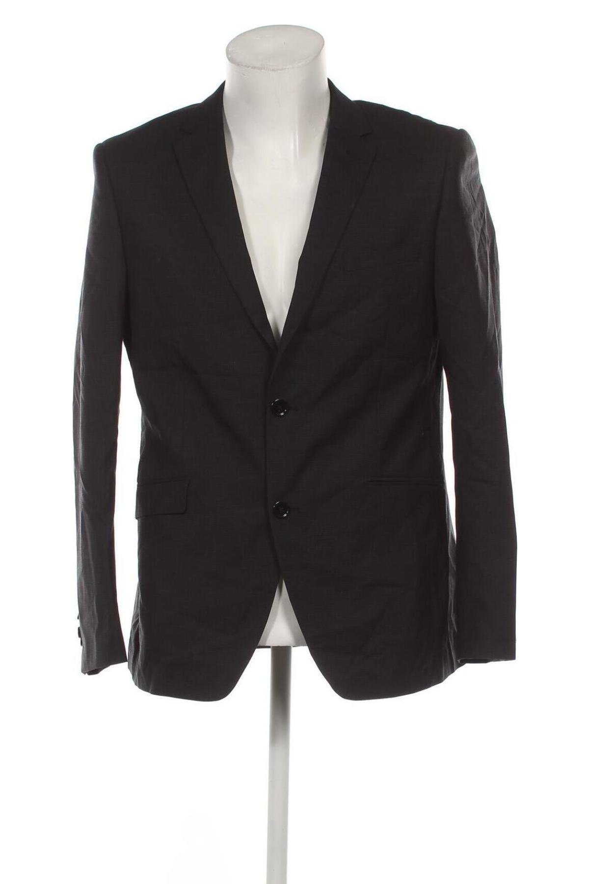 Ανδρικό σακάκι Esprit, Μέγεθος L, Χρώμα Μαύρο, Τιμή 3,72 €