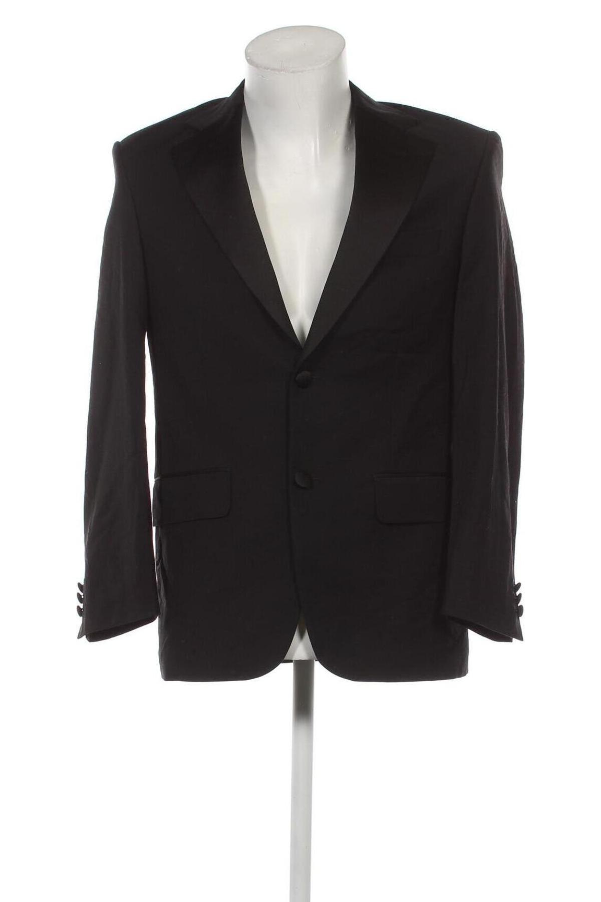 Ανδρικό σακάκι Marks & Spencer, Μέγεθος M, Χρώμα Μαύρο, Τιμή 27,22 €