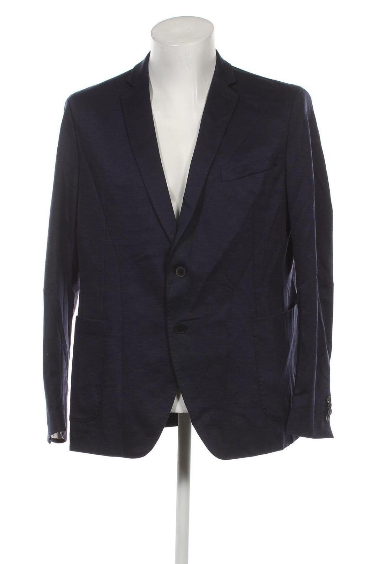 Ανδρικό σακάκι S.Oliver, Μέγεθος XL, Χρώμα Μπλέ, Τιμή 66,49 €