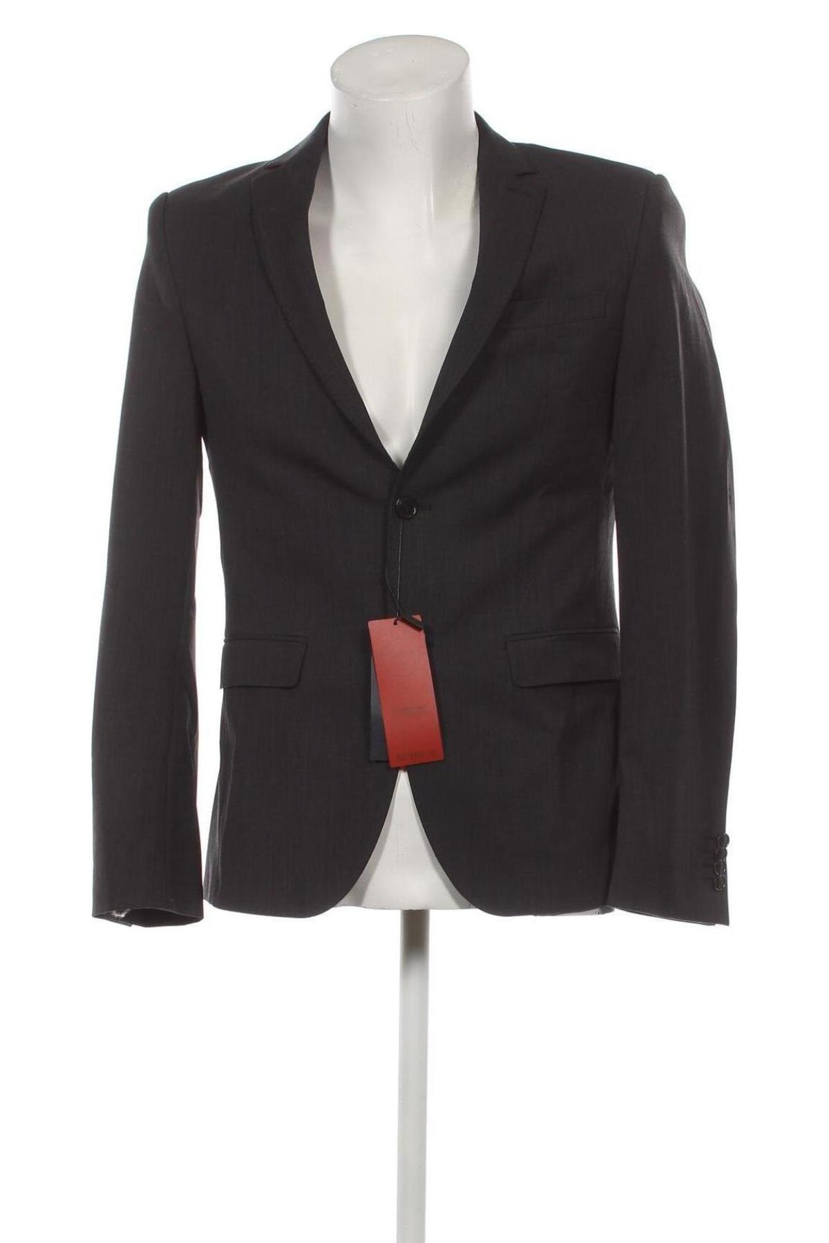 Ανδρικό σακάκι S.Oliver Black Label, Μέγεθος S, Χρώμα Γκρί, Τιμή 17,39 €