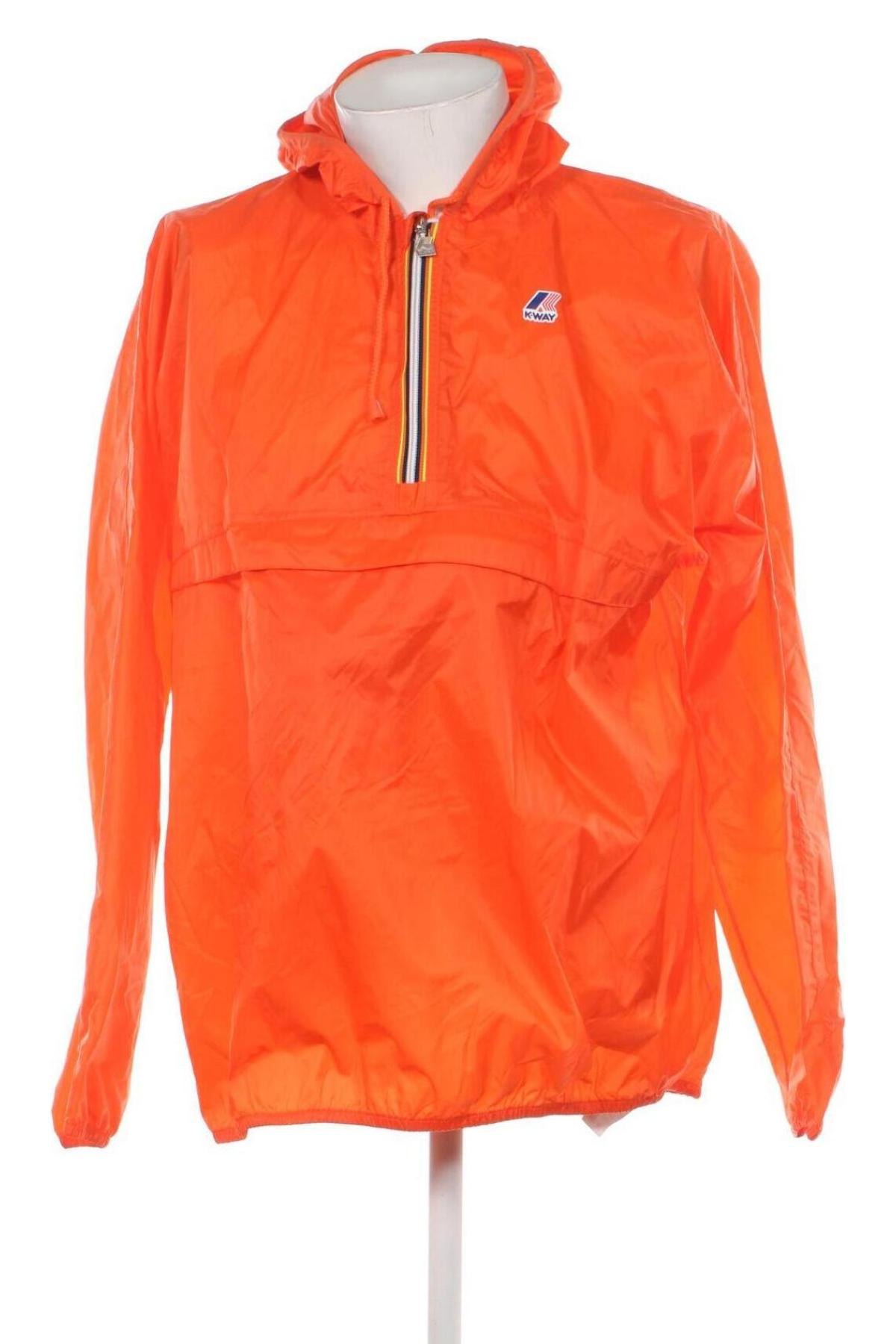 Pánská bunda  K-Way, Velikost XL, Barva Oranžová, Cena  910,00 Kč