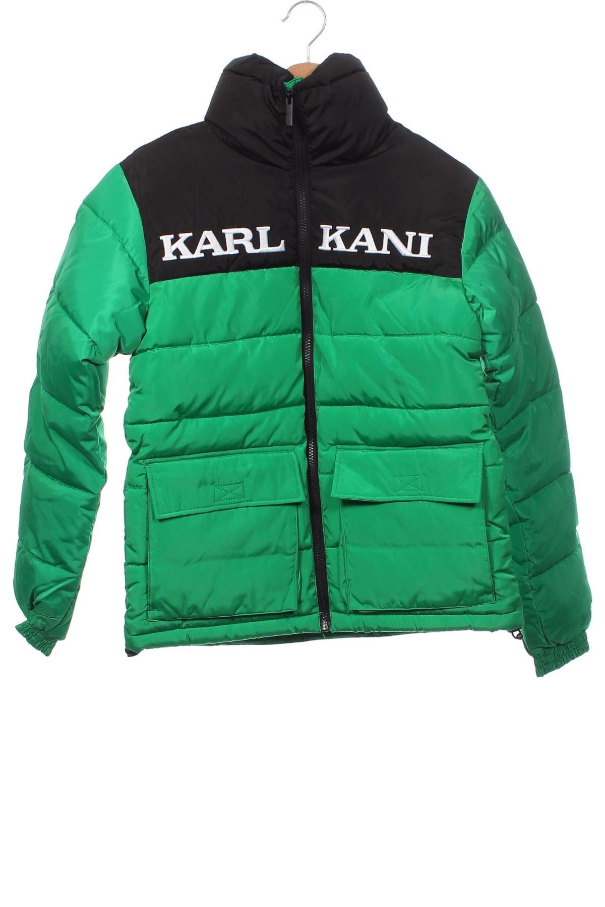 Мъжко яке Karl Kani, Размер XXS, Цвят Зелен, Цена 29,52 лв.
