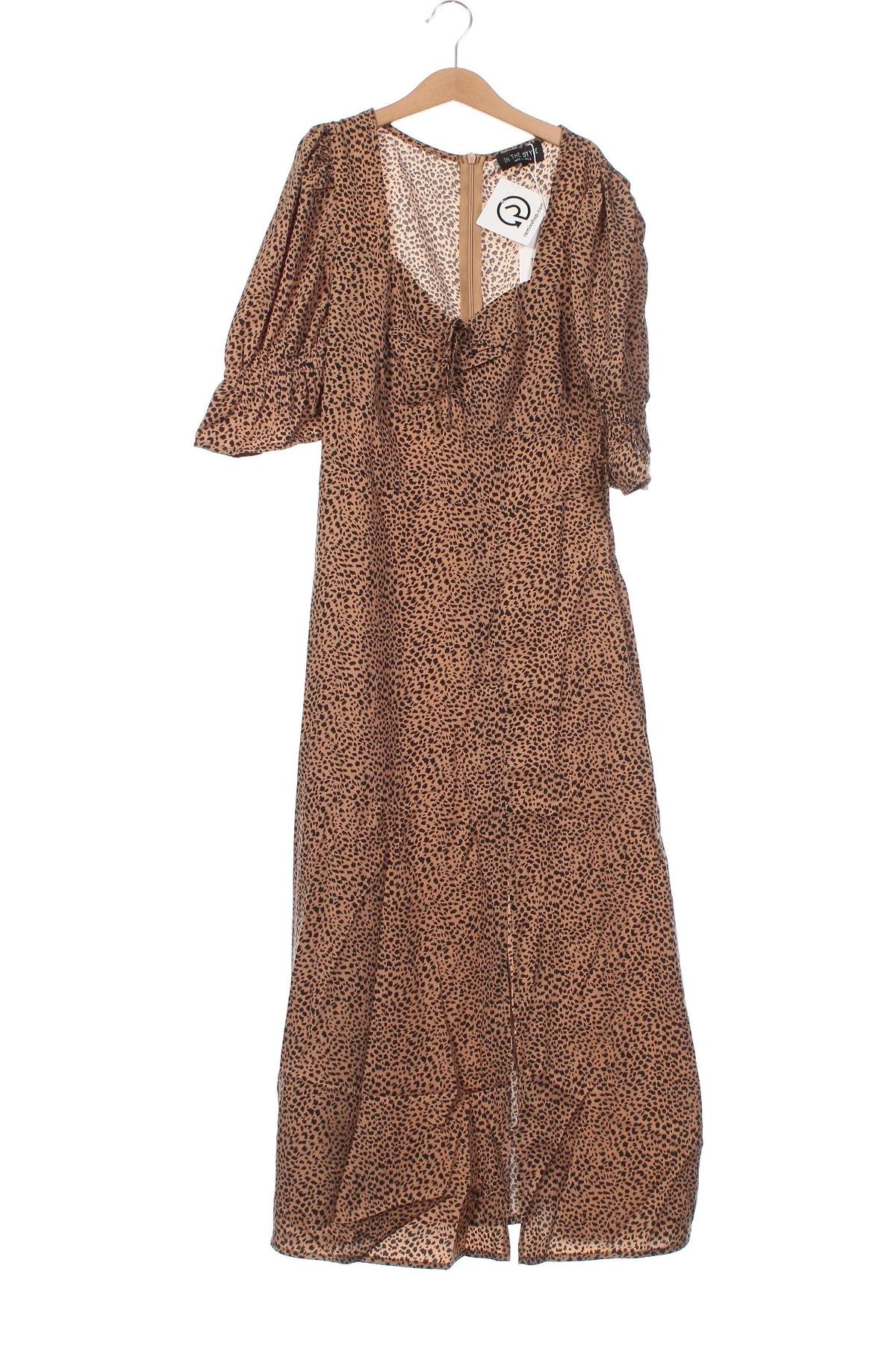Kleid In the style, Größe XS, Farbe Braun, Preis 9,25 €