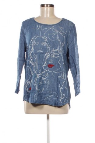 Damen Shirt Garcia Jeans, Größe L, Farbe Blau, Preis € 5,99