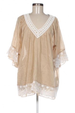 Damen Shirt Hallhuber, Größe S, Farbe Beige, Preis 28,99 €