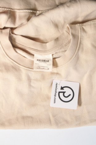 Γυναικεία μπλούζα Pull&Bear, Μέγεθος M, Χρώμα  Μπέζ, Τιμή 11,99 €