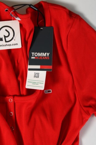 Γυναικεία μπλούζα Tommy Jeans, Μέγεθος L, Χρώμα Κόκκινο, Τιμή 53,99 €