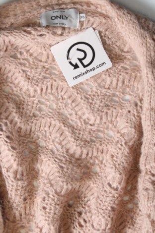 Damen Strickjacke ONLY, Größe XS, Farbe Beige, Preis € 14,00