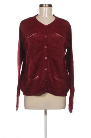 Damen Strickjacke River Woods, Größe L, Farbe Rot, Preis 14,99 €