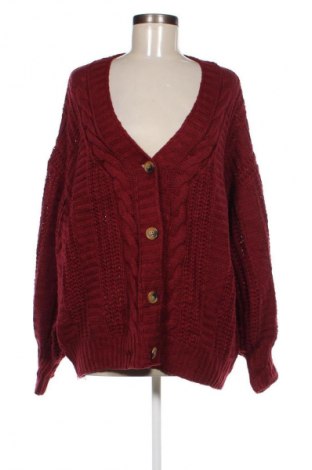 Cardigan de damă SHEIN, Mărime S, Culoare Roșu, Preț 95,99 Lei