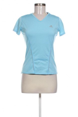 Damen T-Shirt Adidas, Größe M, Farbe Blau, Preis € 16,61