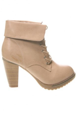 Damen Stiefeletten, Größe 40, Farbe Beige, Preis 33,99 €