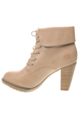 Botine de damă, Mărime 40, Culoare Bej, Preț 157,99 Lei