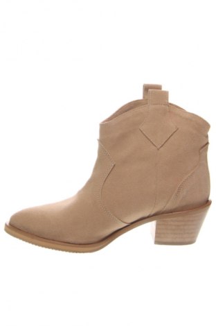 Damen Stiefeletten, Größe 39, Farbe Beige, Preis 47,99 €