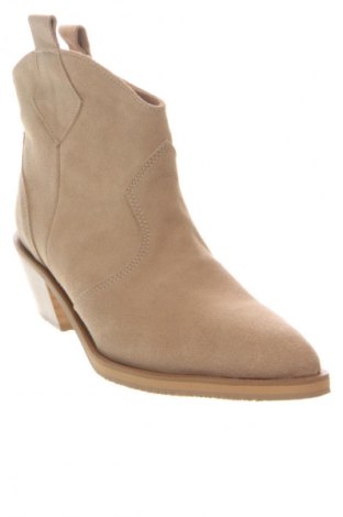 Damen Stiefeletten, Größe 39, Farbe Beige, Preis 47,99 €